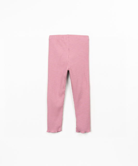 Leggings rib flamé niña