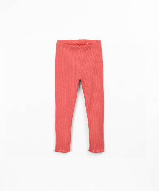 Leggings rib flamé niña