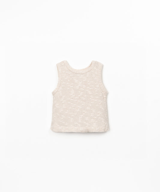 Top piqué fantasía niña