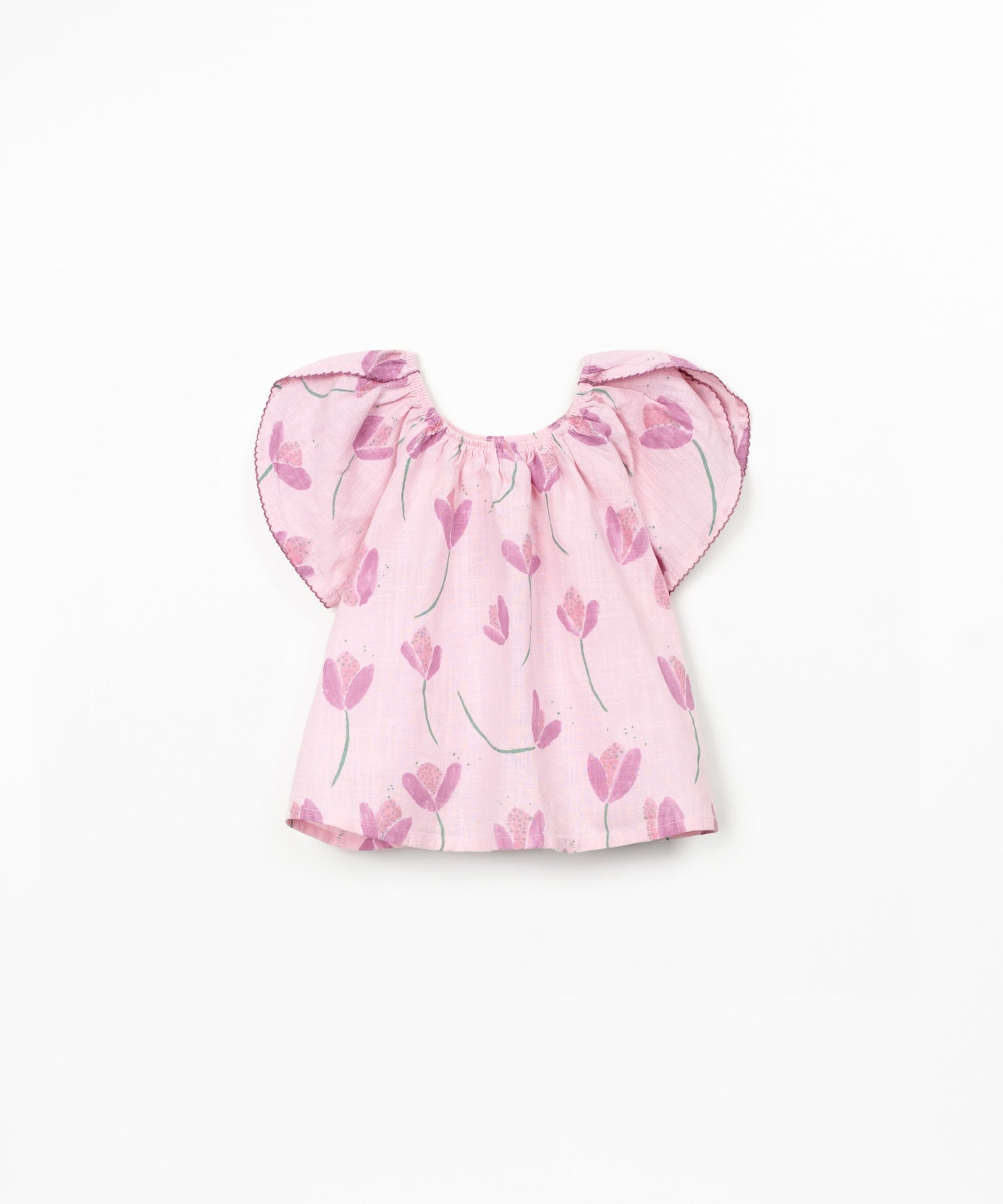 Túnica tejido estampado niña