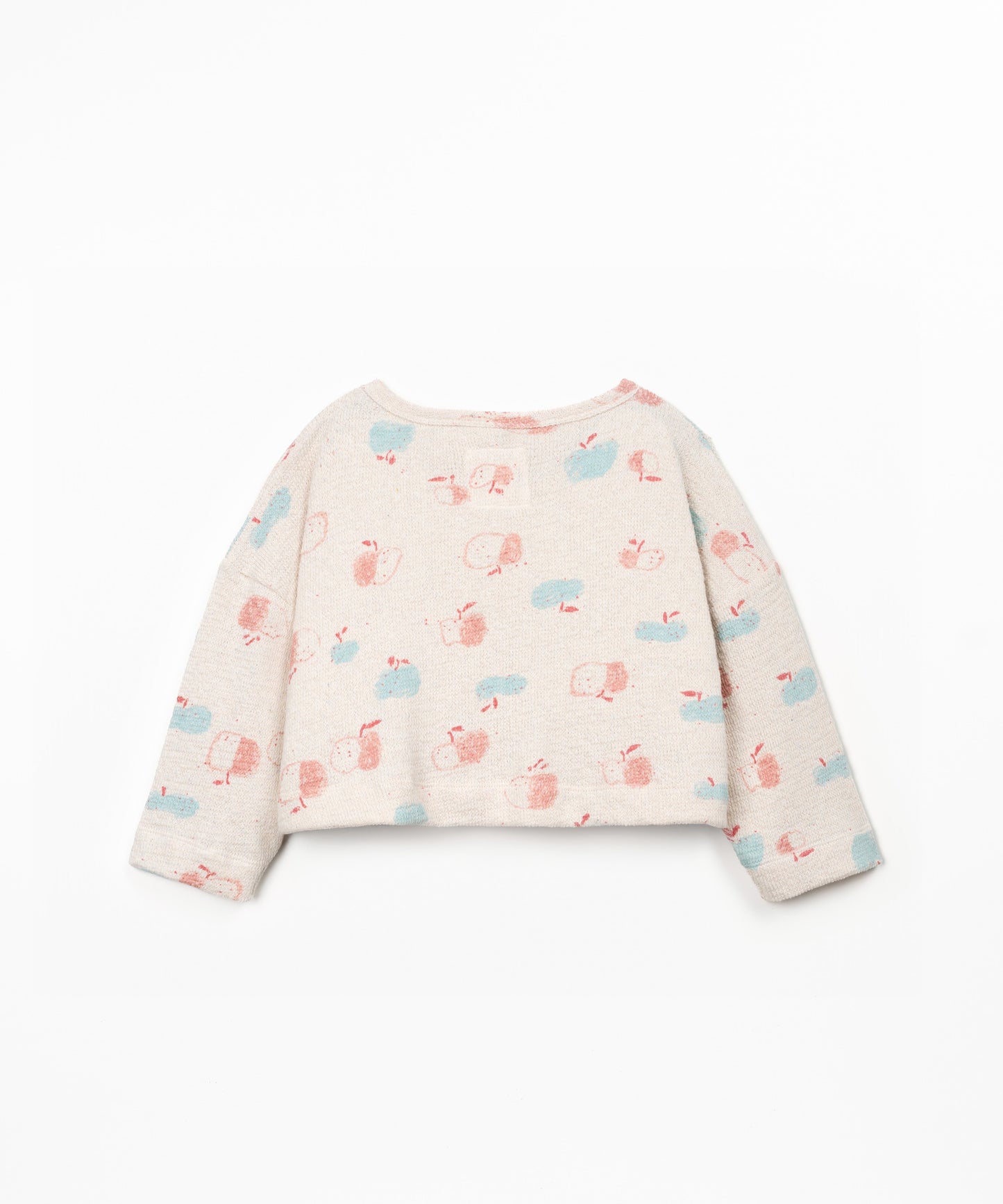 Sudadera jersey fantasía estampada niña