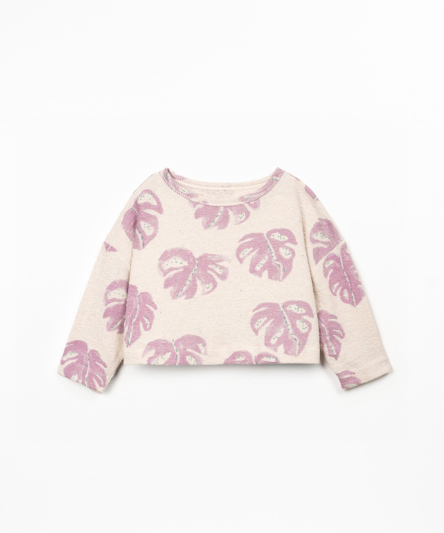 Sudadera jersey fantasía estampada niña