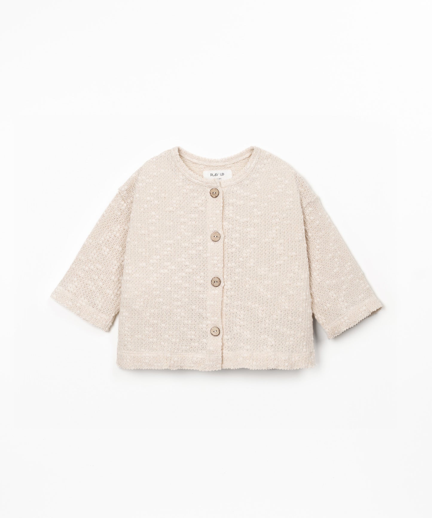 Chaqueta piqué fantasía niña