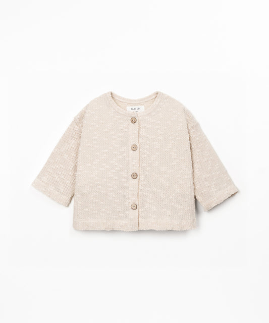 Chaqueta piqué fantasía niña