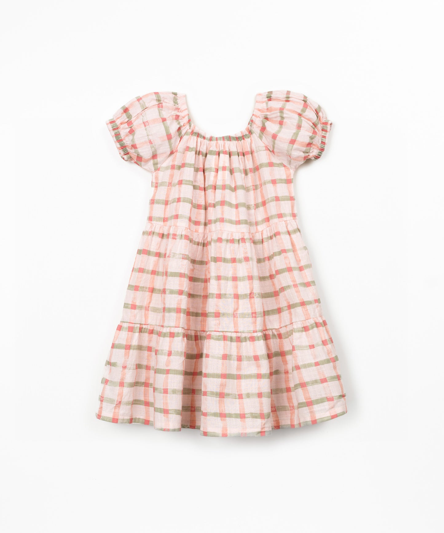 Vestido tejido estampado niña