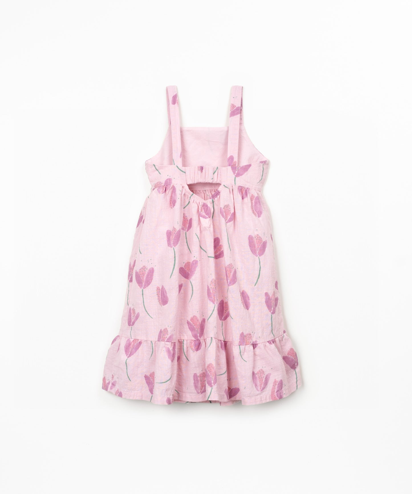Vestido tejido estampado niña