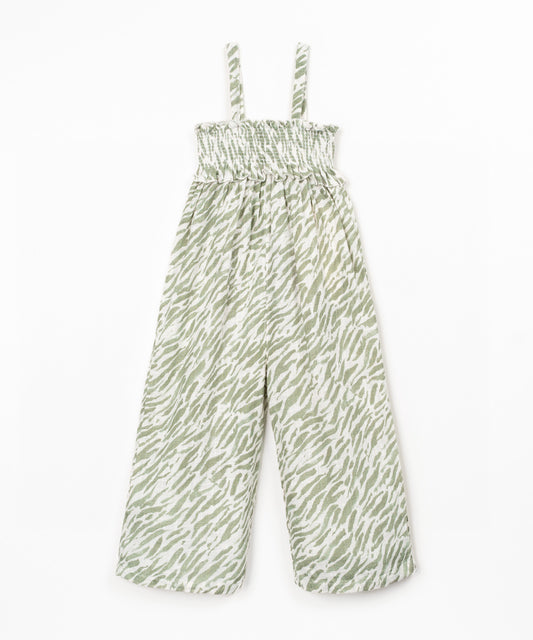 Mono tejido estampado niña