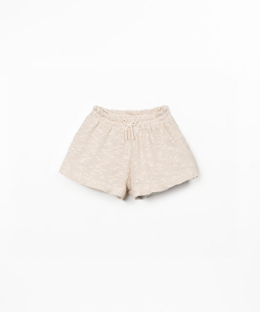 Pantalón corto piqué fantasía niña