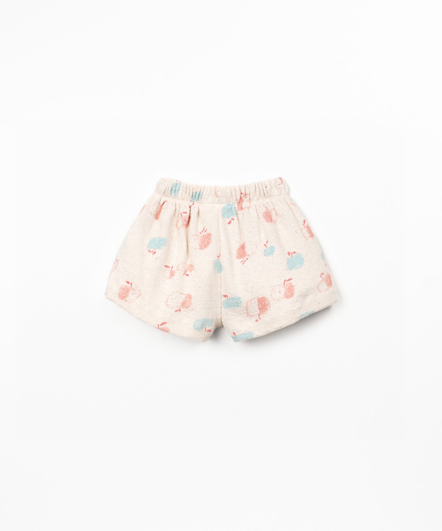 Pantalón corto jersey fantasía estampado niña