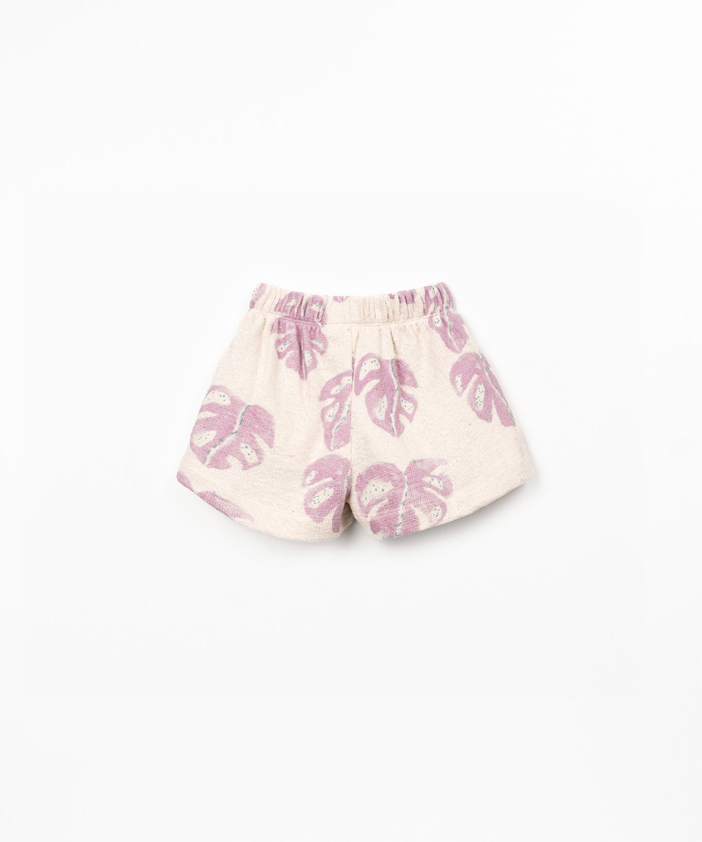 Pantalón corto jersey fantasía estampado niña