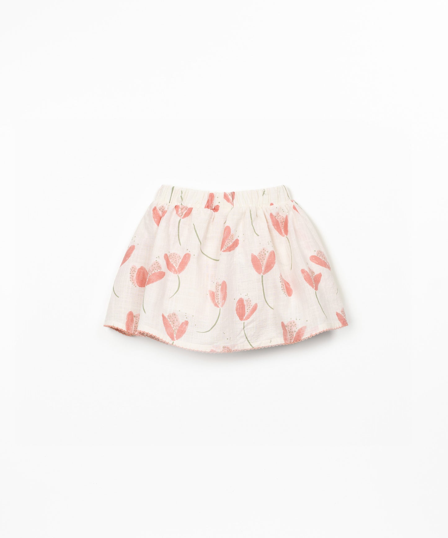 Falda pantalón tejido estampado niña