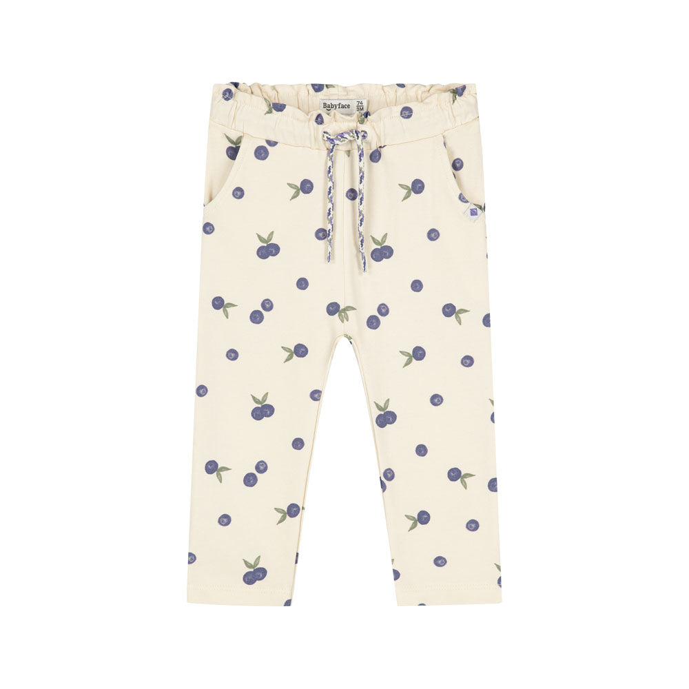 Pantalones felpa bebé niña