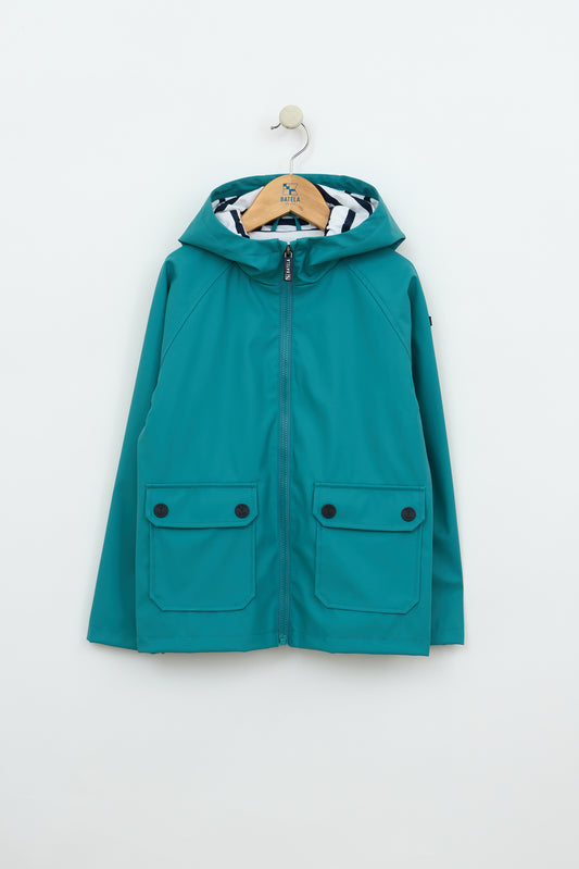 Chubasquero con forro algodón niño