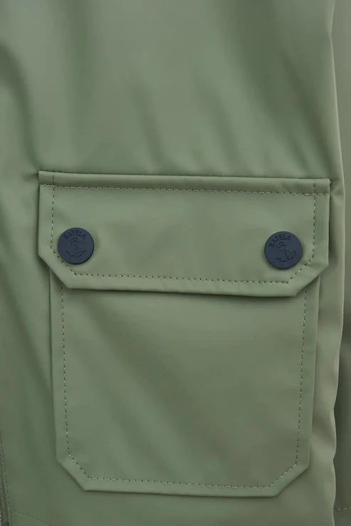 Chubasquero con forro algodón niño