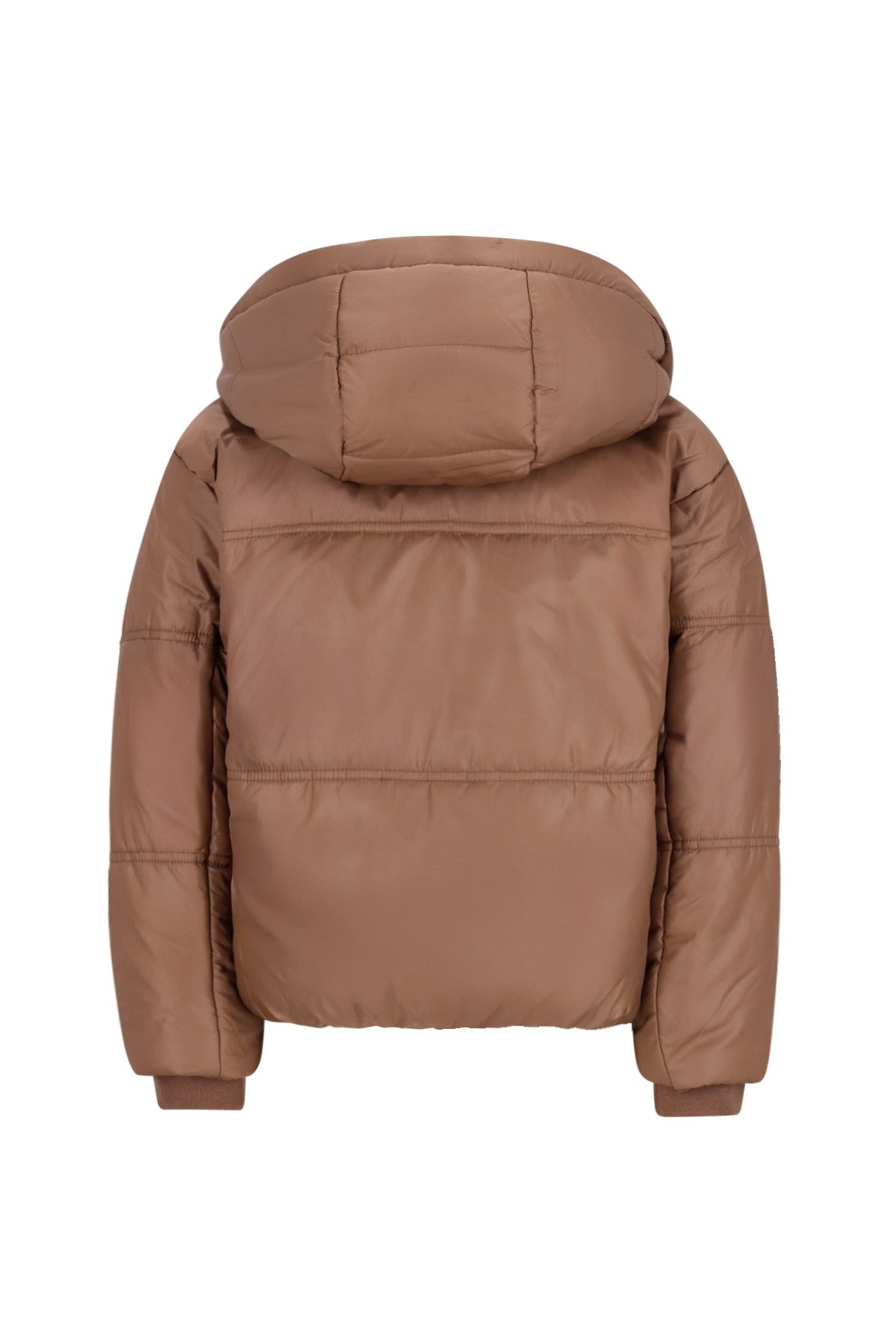 Chaqueta acolchada corta con capucha Aukje Flo niña