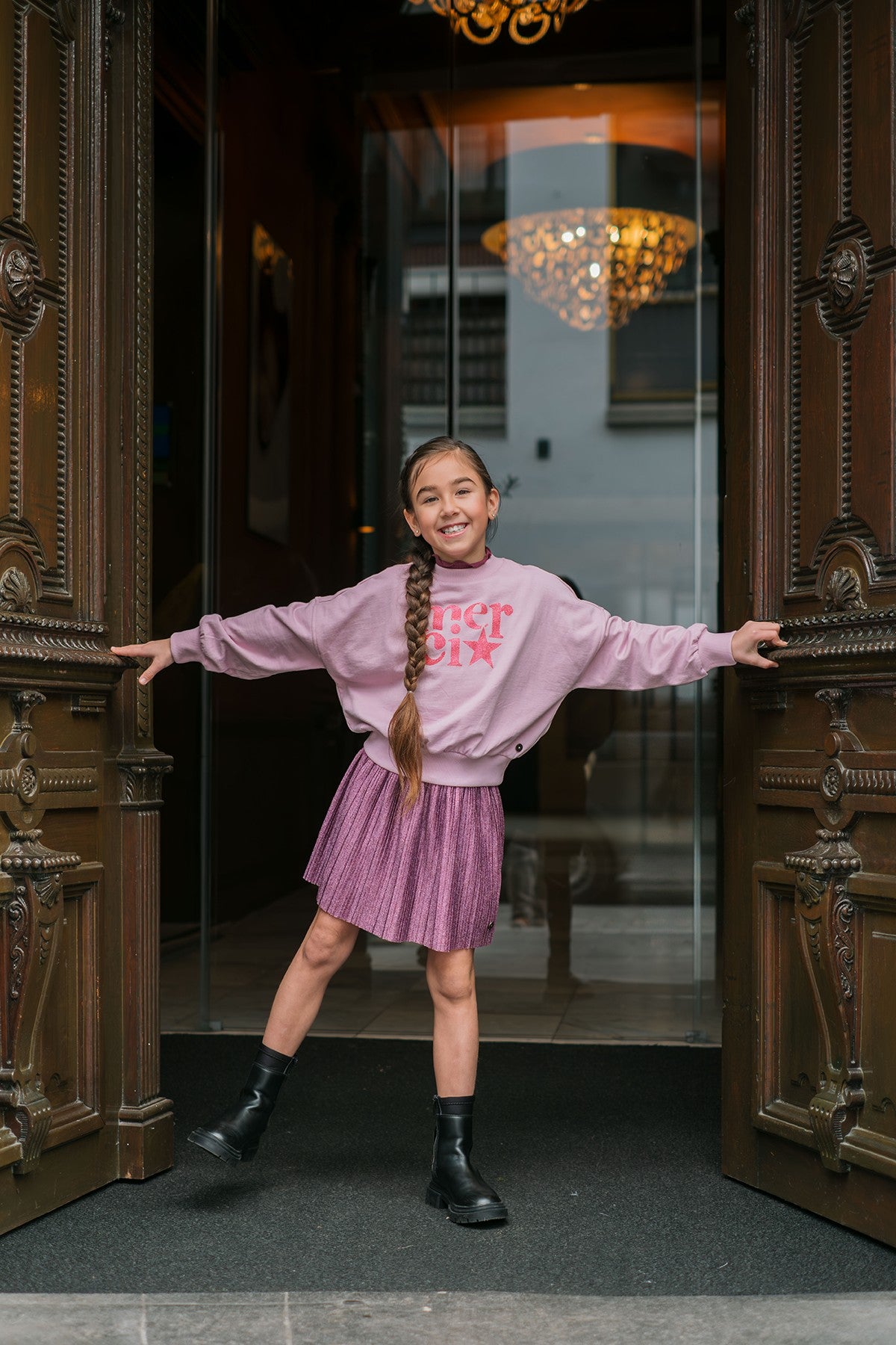 Jersey oversize Danee Flo niña