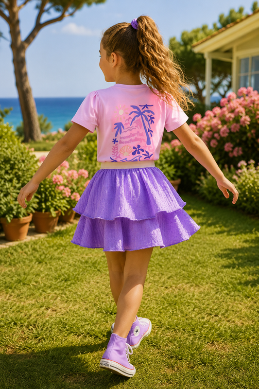Camiseta manga corta Tammy niña