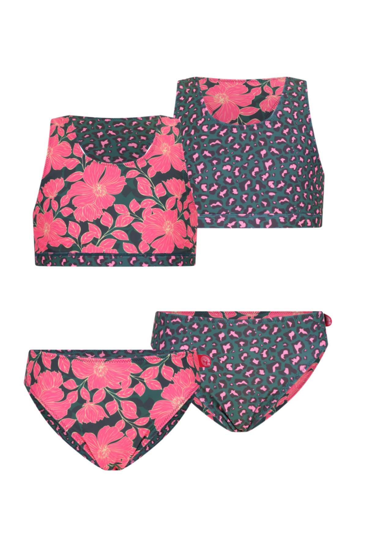 Bikini reversible niña