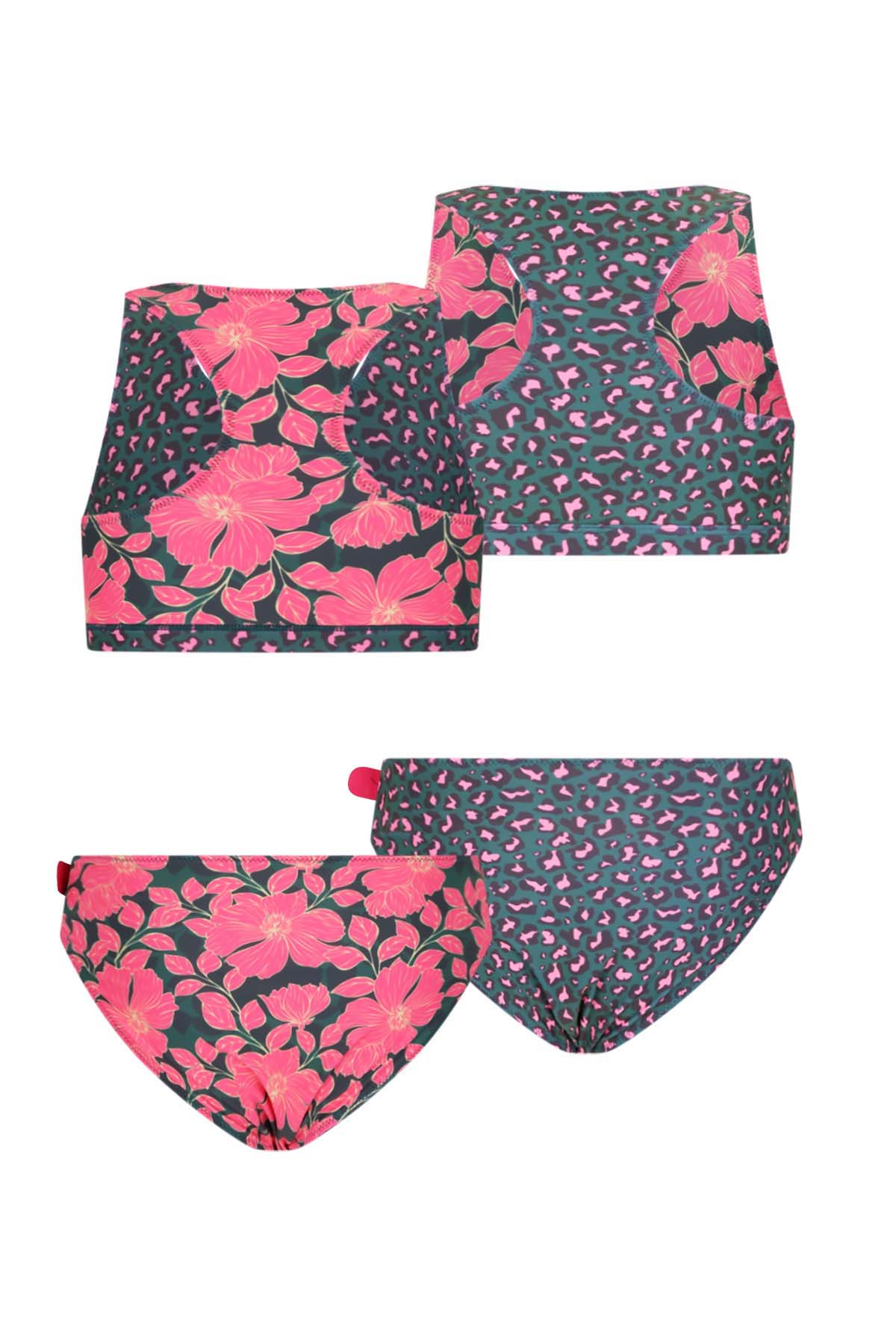 Bikini reversible niña