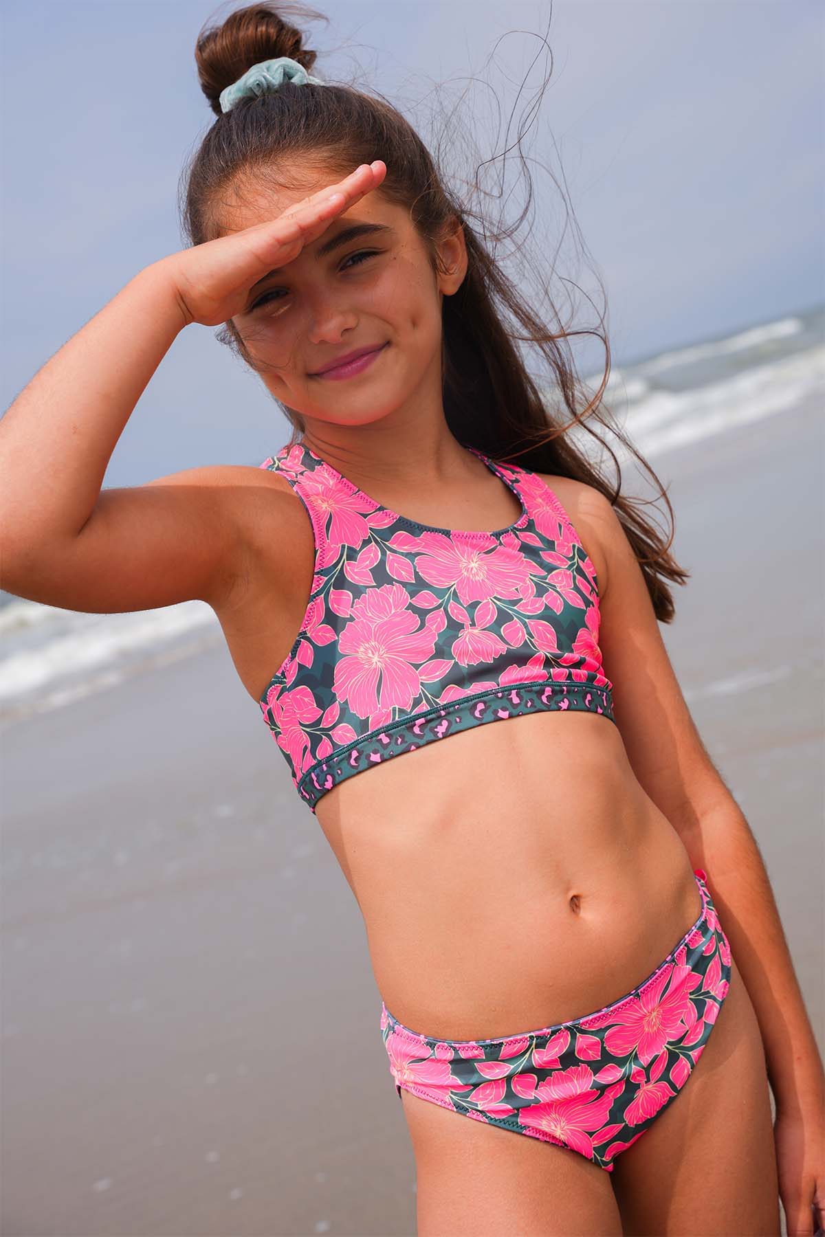 Bikini reversible niña