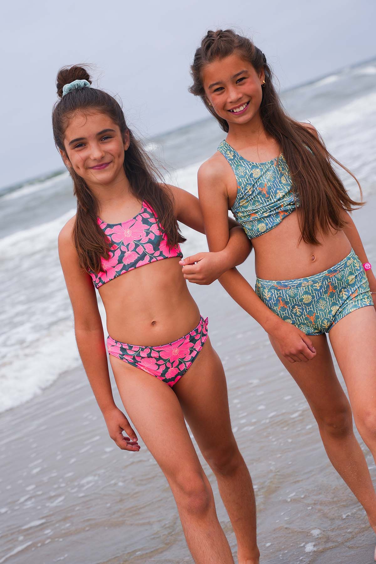 Bikini reversible niña