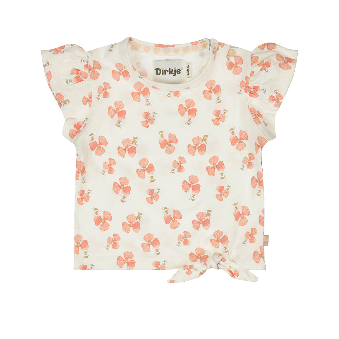 Camiseta manga corta bebé niña