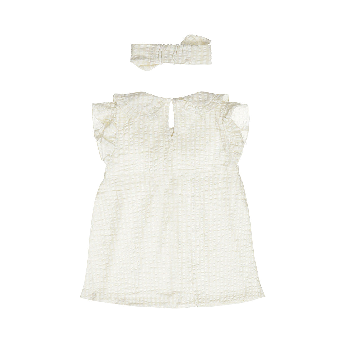 Vestido y cinta pelo bebé niña