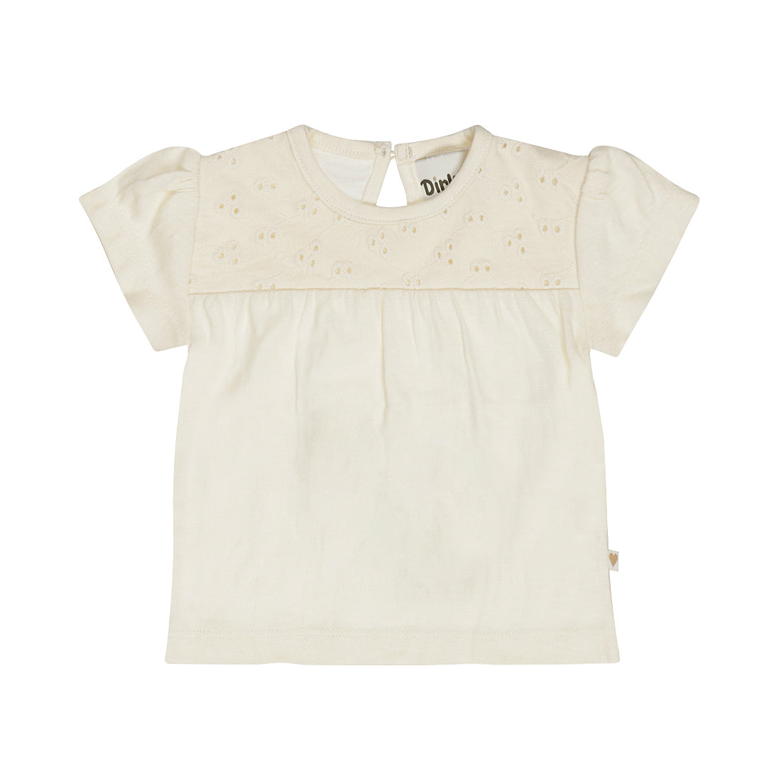 Camiseta manga corta bebé niña