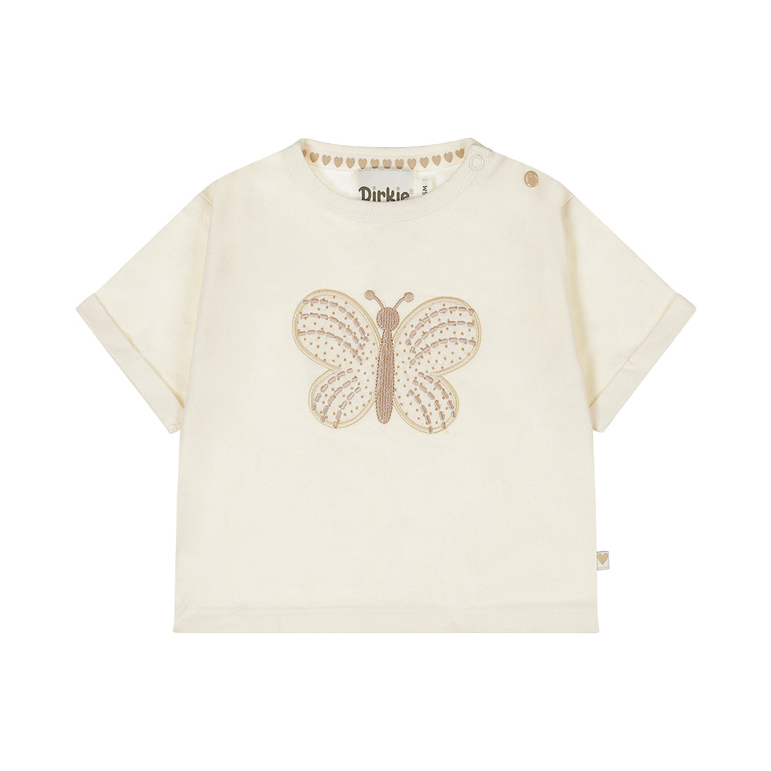 Camiseta manga corta loose fit bebé niña / niña