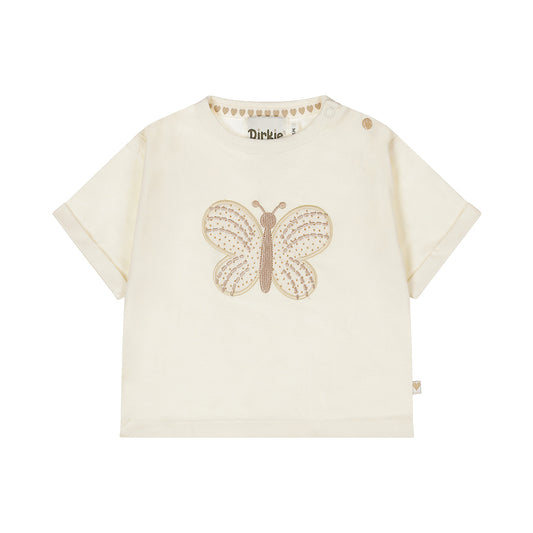 Camiseta manga corta loose fit bebé niña / niña