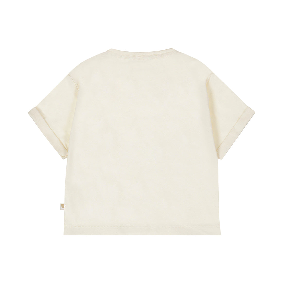 Camiseta manga corta loose fit bebé niña / niña