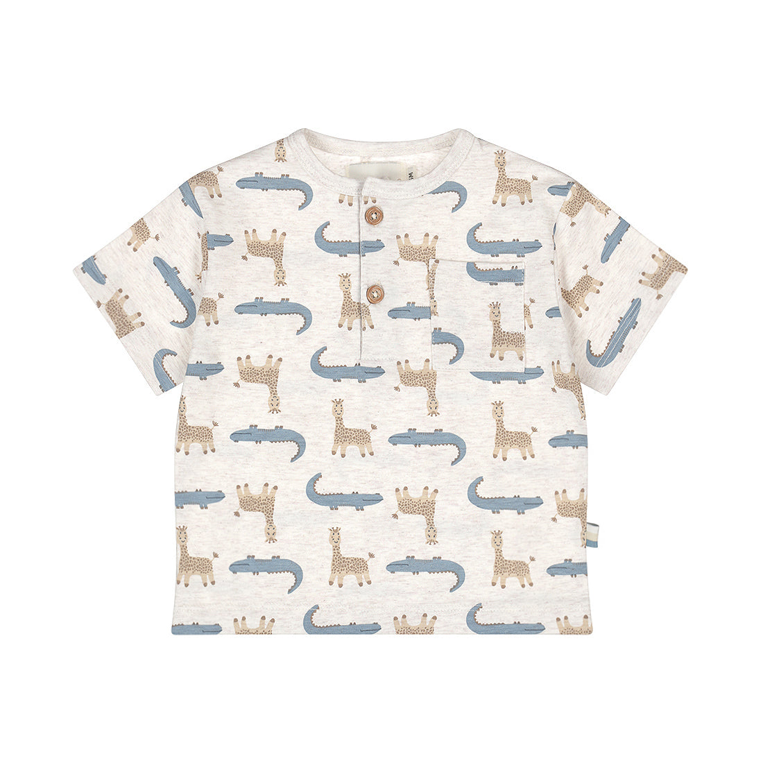 Camiseta manga corta loose fit bebé niño