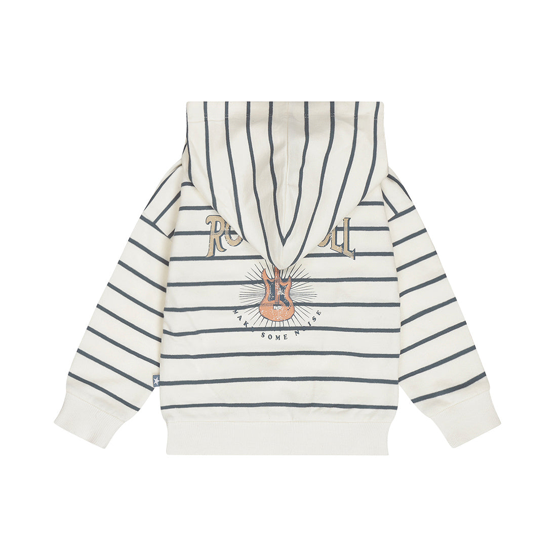 Haurtxo mutilen eta mutilen marradun sudadera