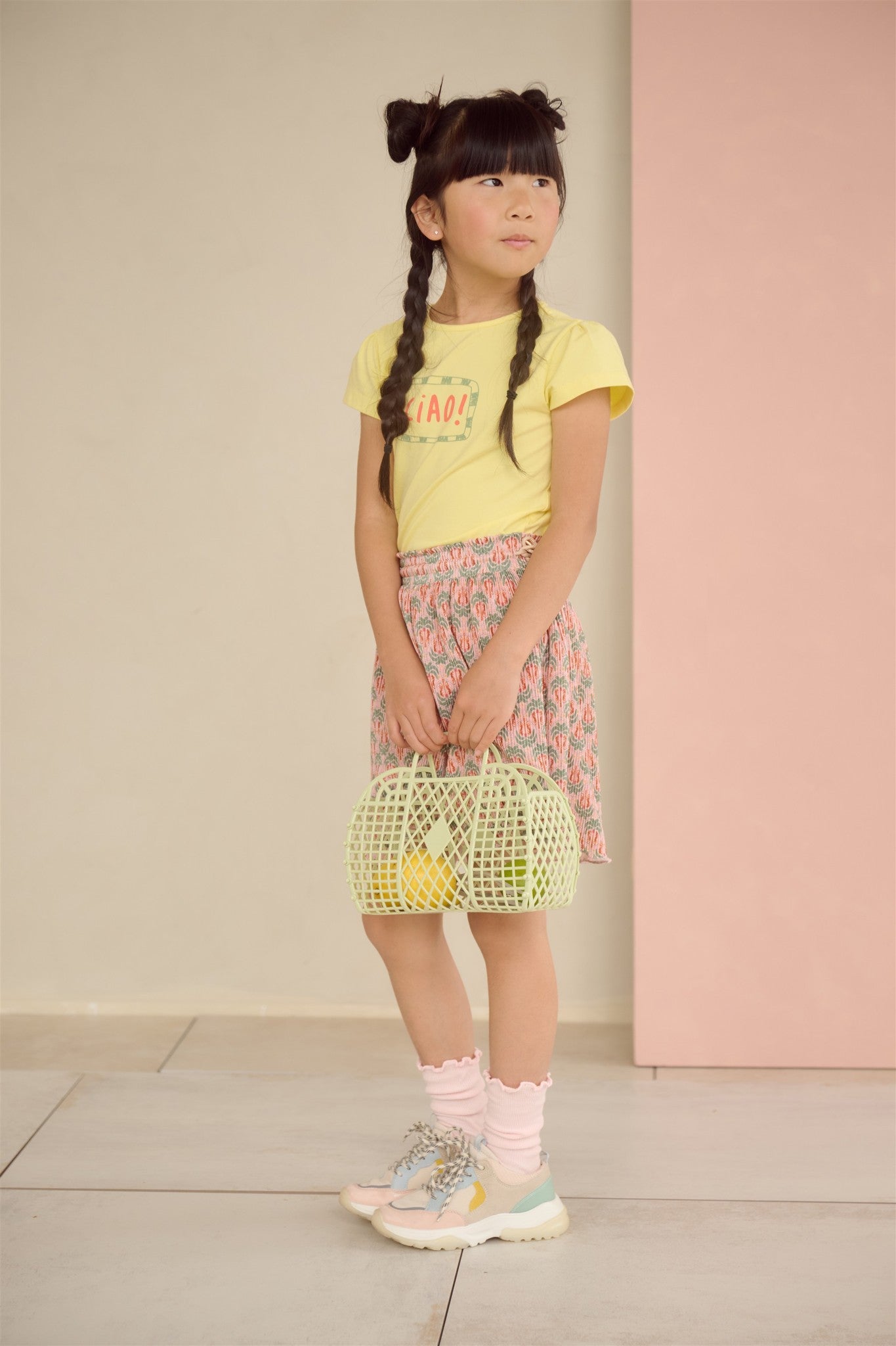 Camiseta manga corta Kiss CIAO niña
