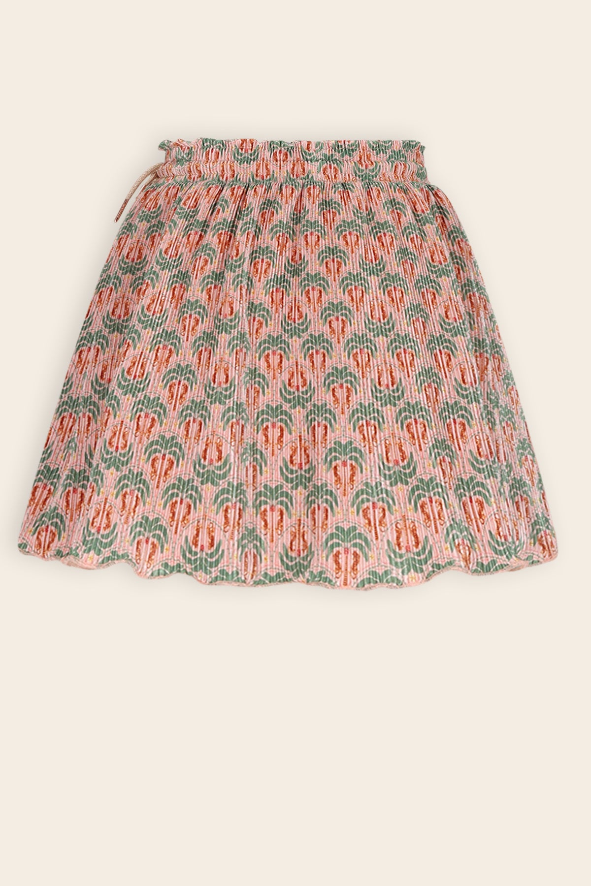 Falda plisada estampada niña Norah