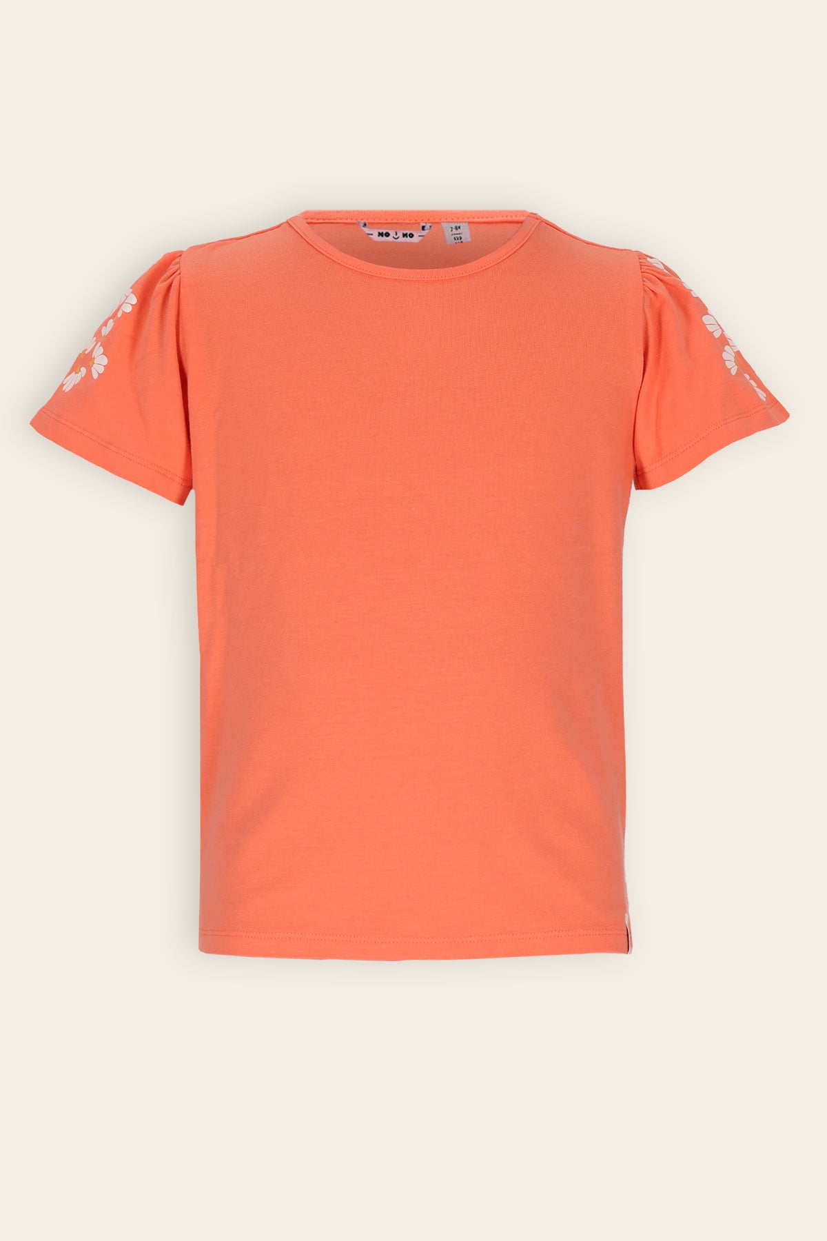 Camiseta manga corta dibujos flores niña Kaby