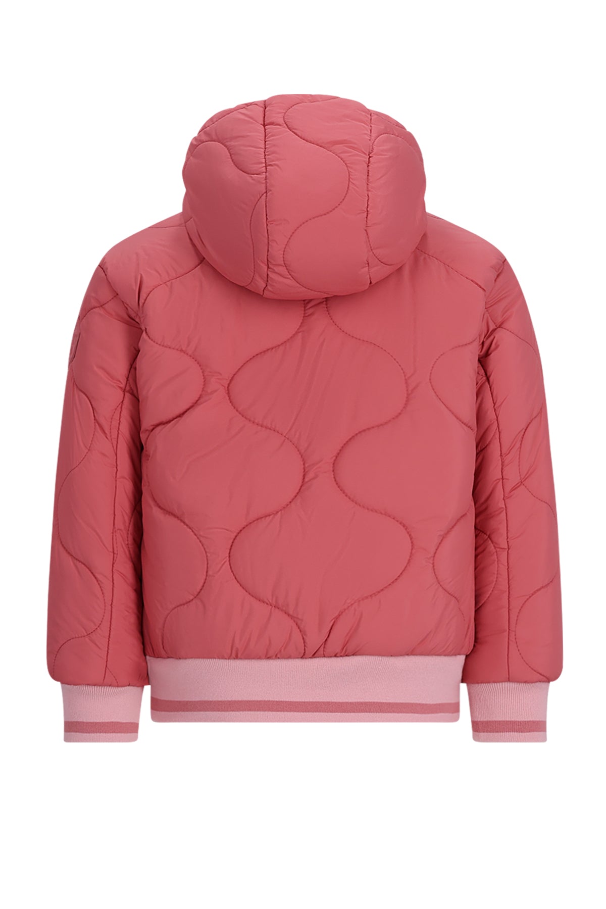 Cazadora bomber de invierno reversible con capucha Bomby niña