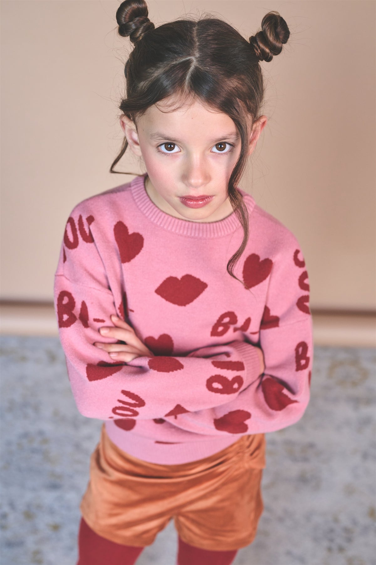 Jersey de punto jacquard BISOU Katie niña