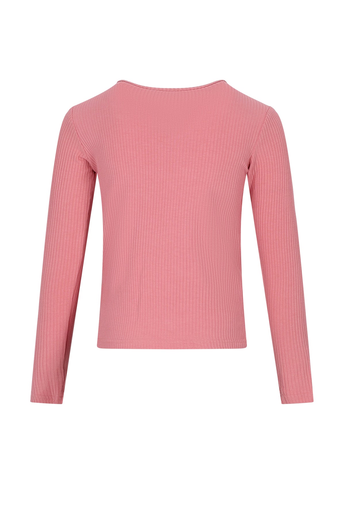 Top básico de jersey de canalé Kess niña