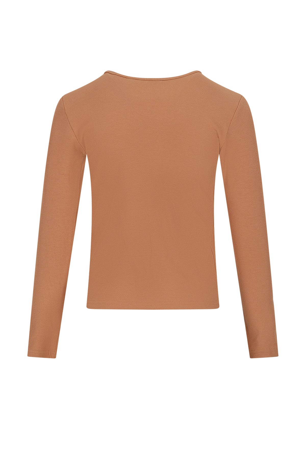 Top básico de jersey de canalé Kess niña