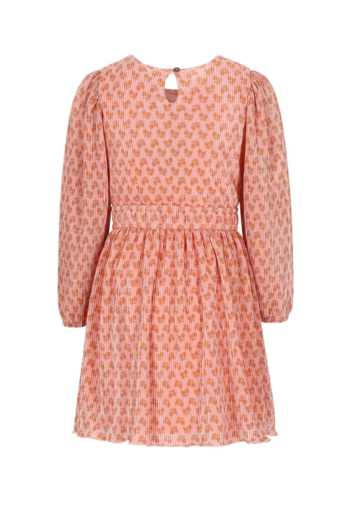 Vestido plisado con estampado de flores indias Mamai niña