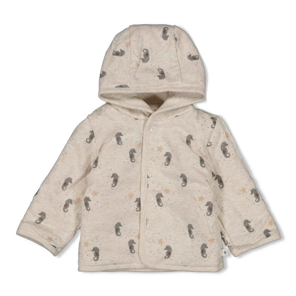 Chaqueta reversible con capucha bebé niño Sea Sweeties
