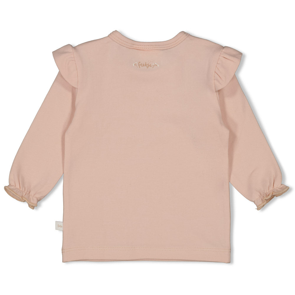 Camiseta manga larga bebé niña Delicate Flower
