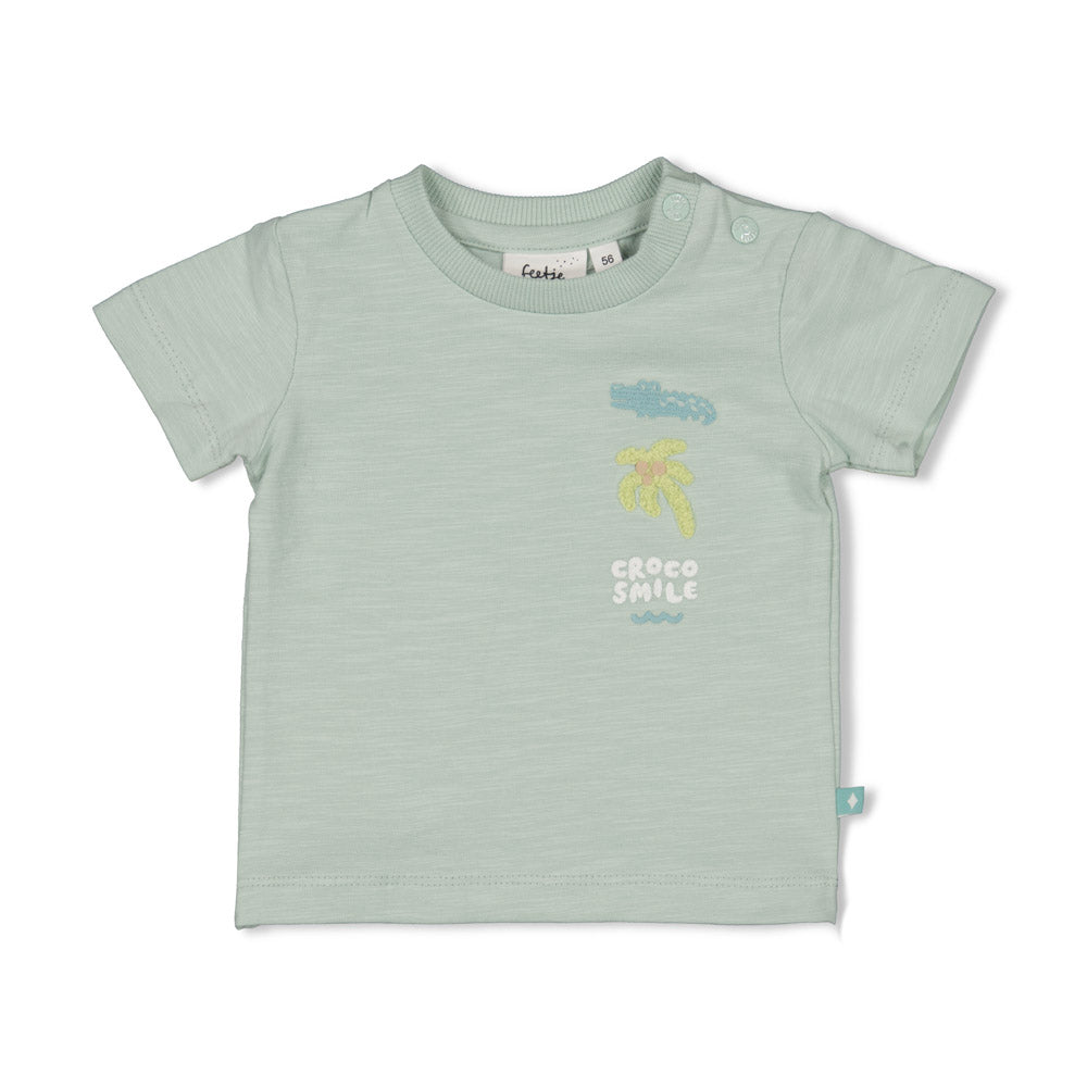Camiseta manga corta bebé niño You Croc my World