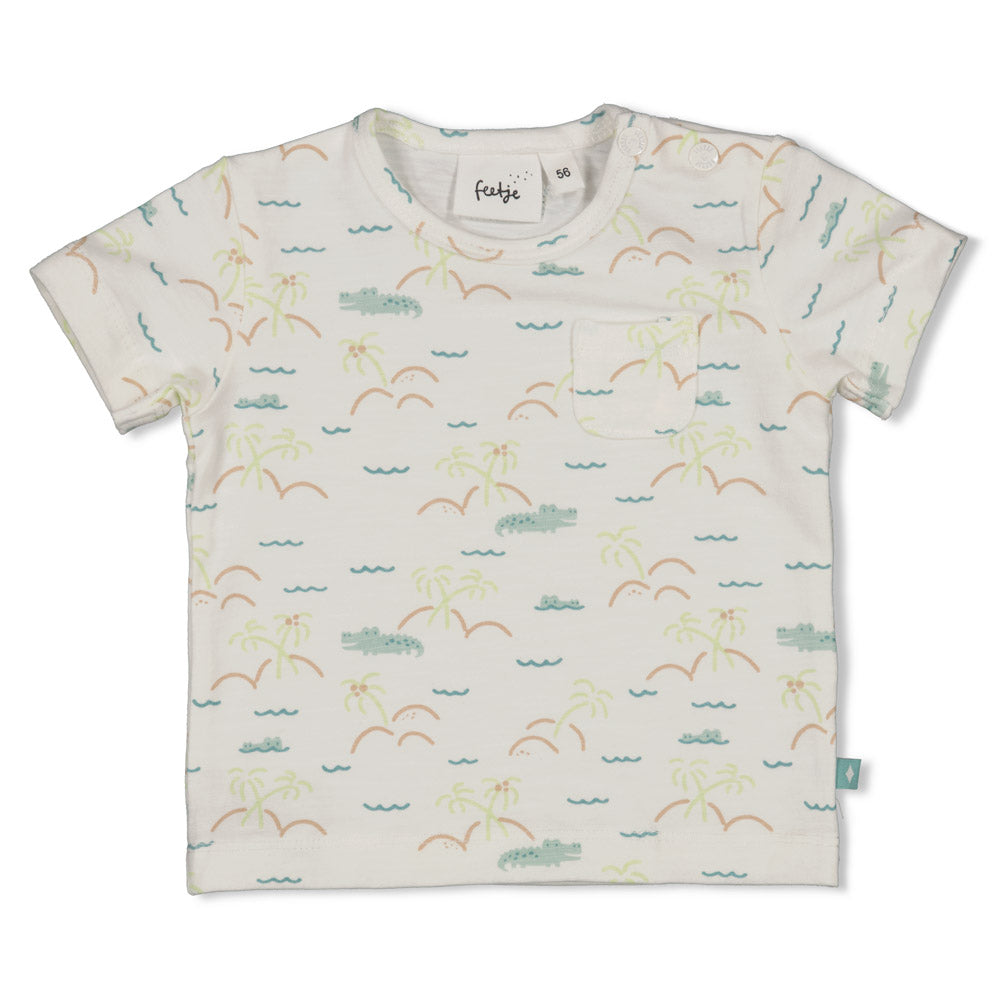Camiseta manga corta bebé niño You Croc my World