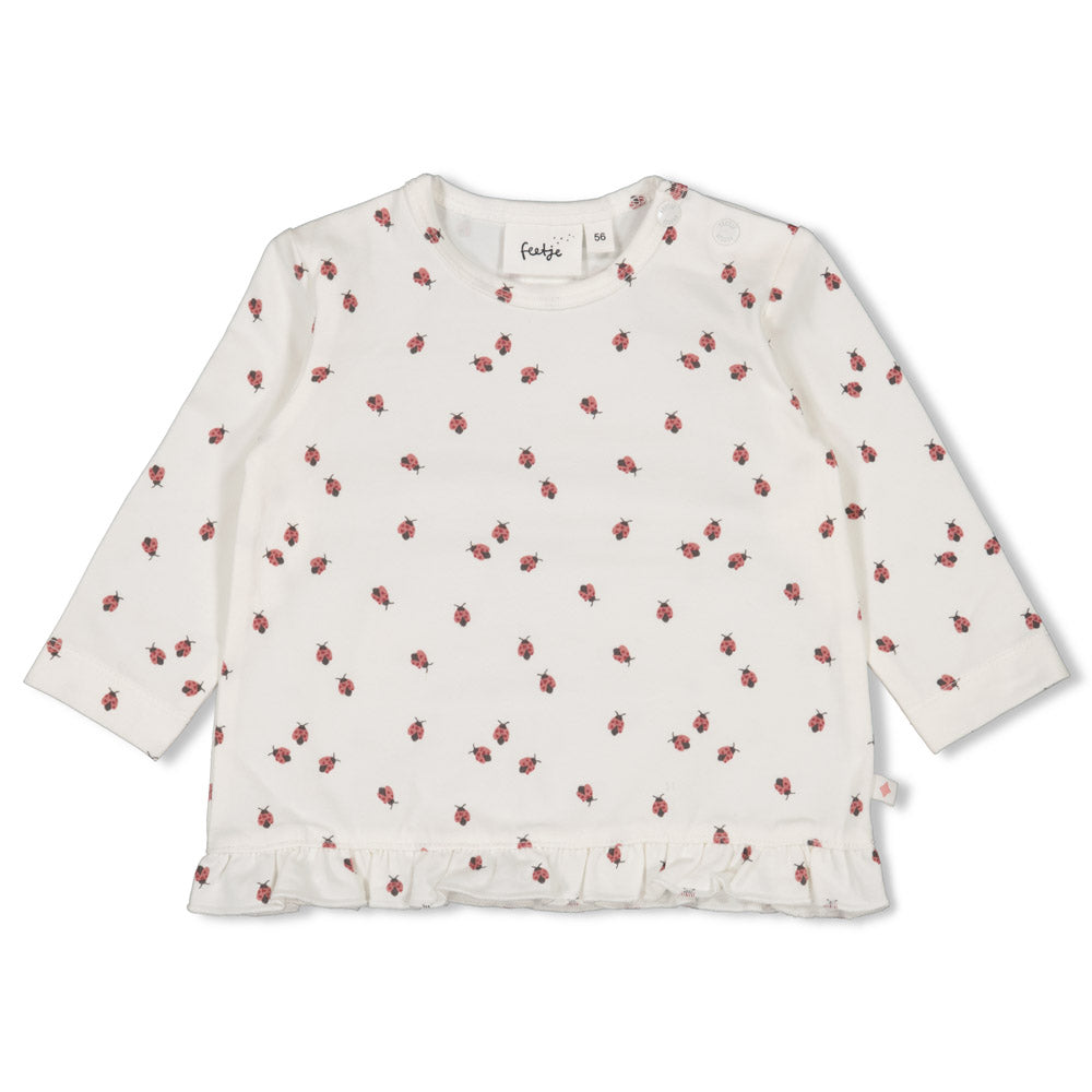 Camiseta manga larga bebé niña Lovebug