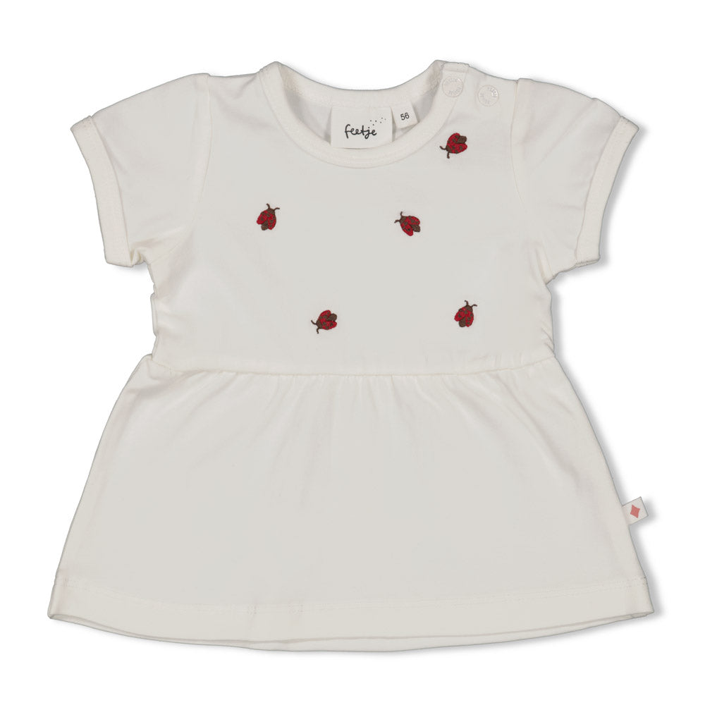 Camiseta manga corta bebé niña Lovebug