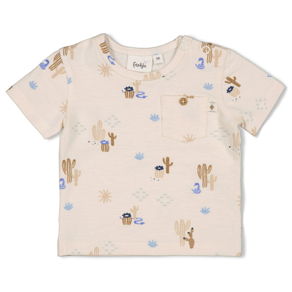 Camiseta manga corta bebé niño Sssiesta