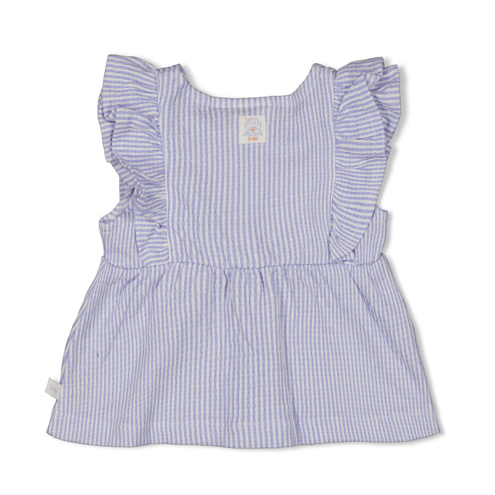 Camiseta sin mangas arrugado bebé niña Sea La Vie