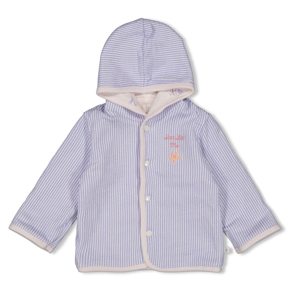 Chaqueta reversible con capucha bebé niña Sea La Vie
